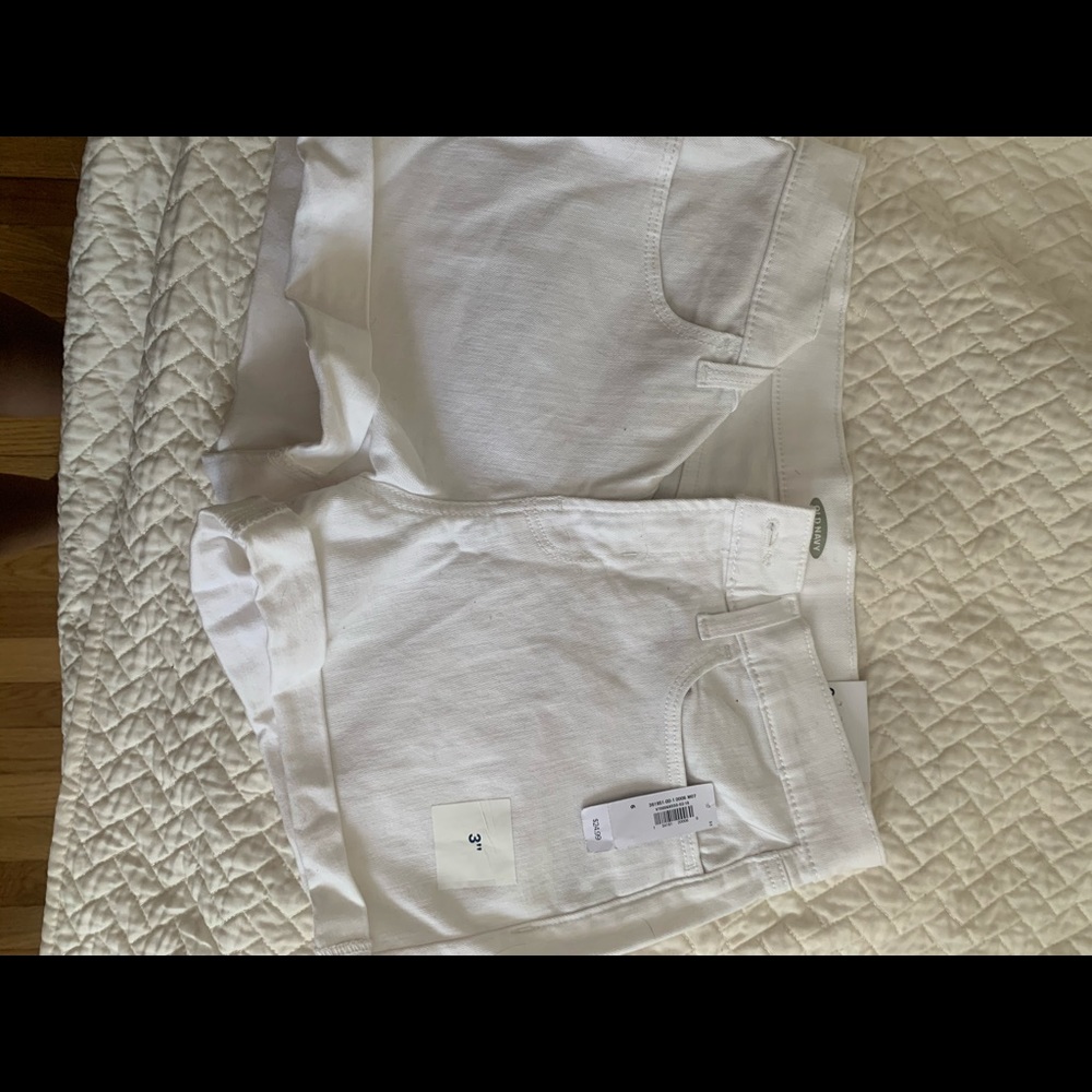 White shorts